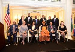 Martin Luther King Jr International Salute Committee, Presents The King Award to Baleka Mbete - South African National Assembly Speaker and Chairperson of the ANC, Clarence Avant, Former Chairman of Motown Music, B. Smith, Freda Lewis Hall and Others