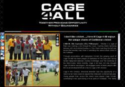 I Don’t Like Cricket…..I love it! Cage 4 All Enjoys the Unique Charm of Caribbean Cricket