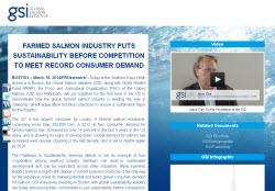 Farmed Salmon Industry Puts Sustainability Before Competition To Meet Record Consumer Demand